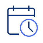 PICTO Financial Calendar Secondary blue