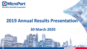 2019 annual results